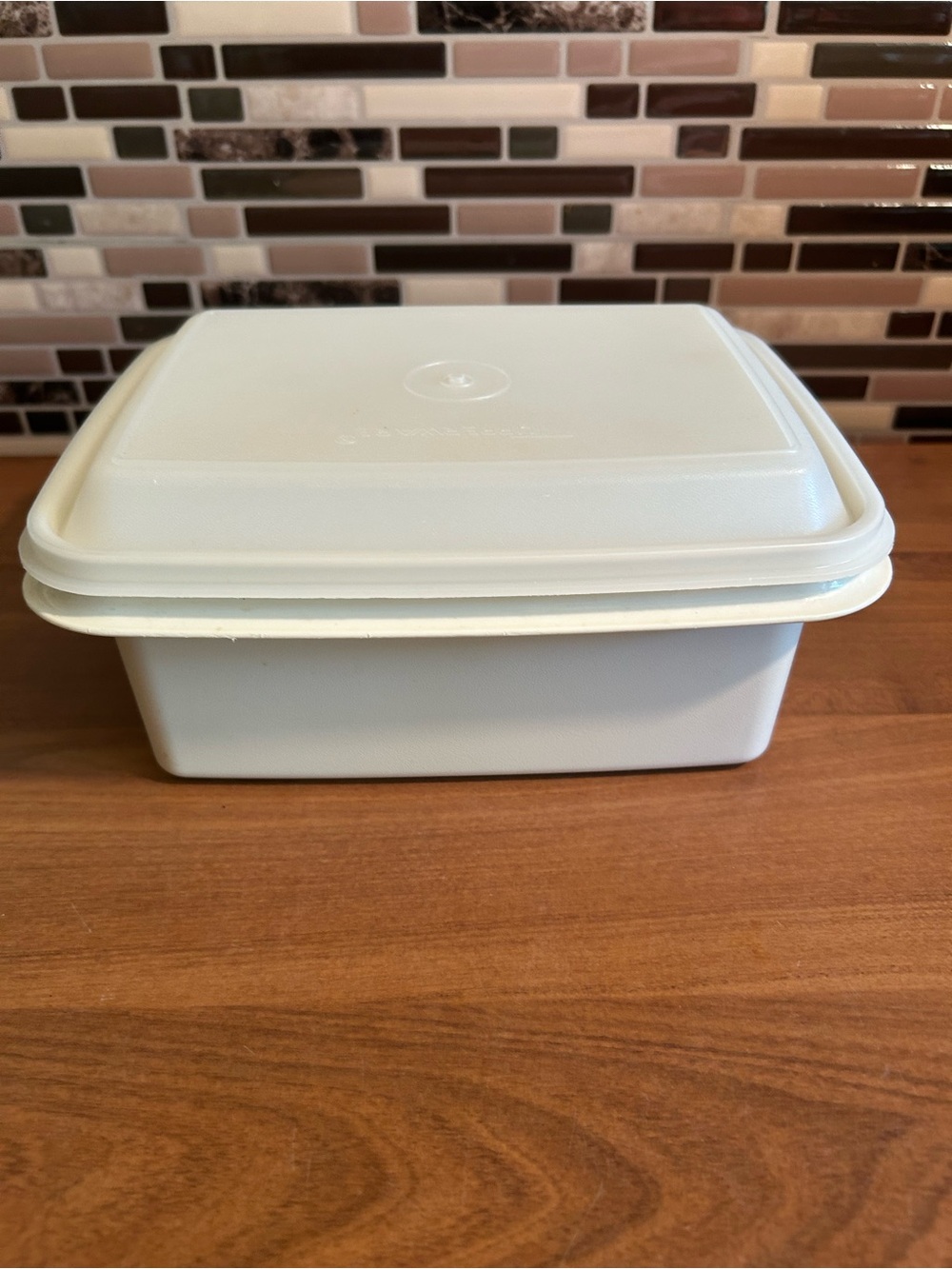 Vintage Tupperware Freeze-n-Serve Ice Cream Storage Container